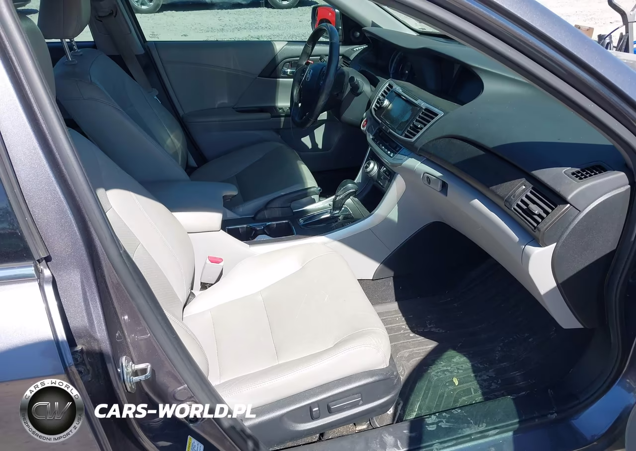 2015 Honda Accord Ex-L V-6 VIN:1HGCR3F80FA013837 - 5