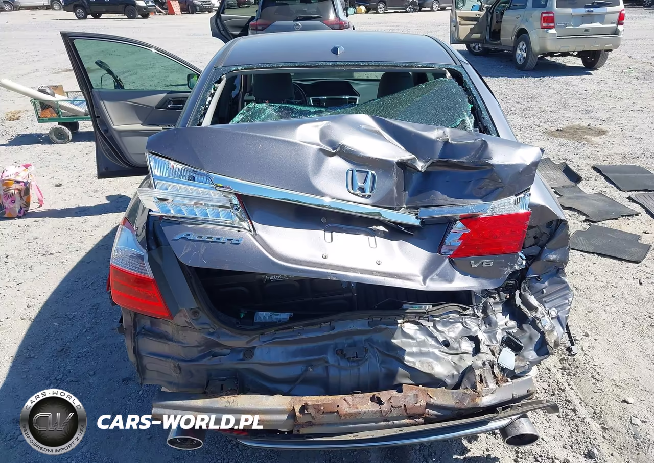 2015 Honda Accord Ex-L V-6 VIN:1HGCR3F80FA013837 - 6