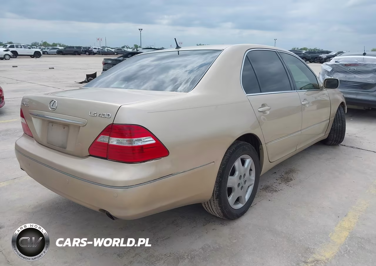 2004 Lexus Ls 430 VIN:JTHBN36F040127035 - 4