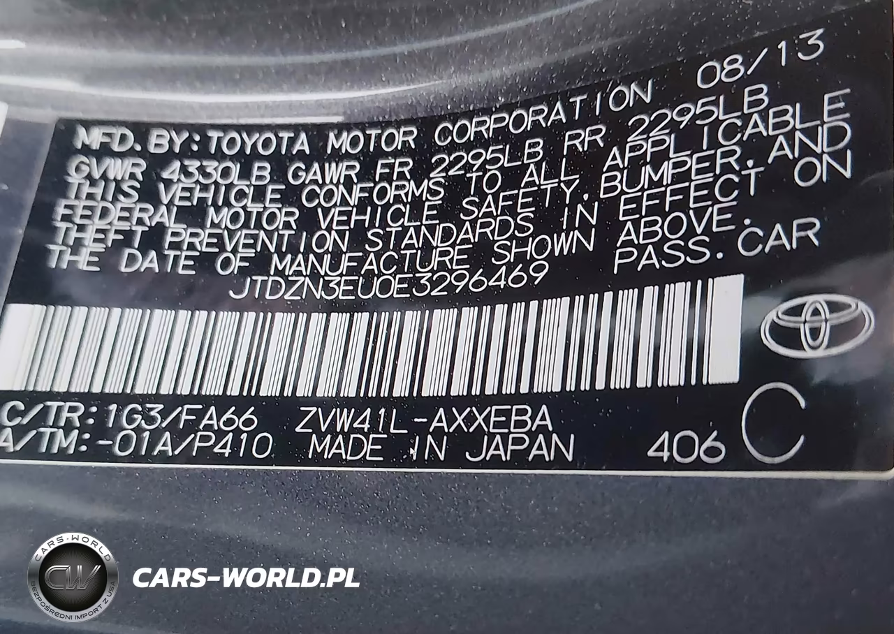 2014 Toyota Prius V Two VIN:JTDZN3EU0E3296469 - 9