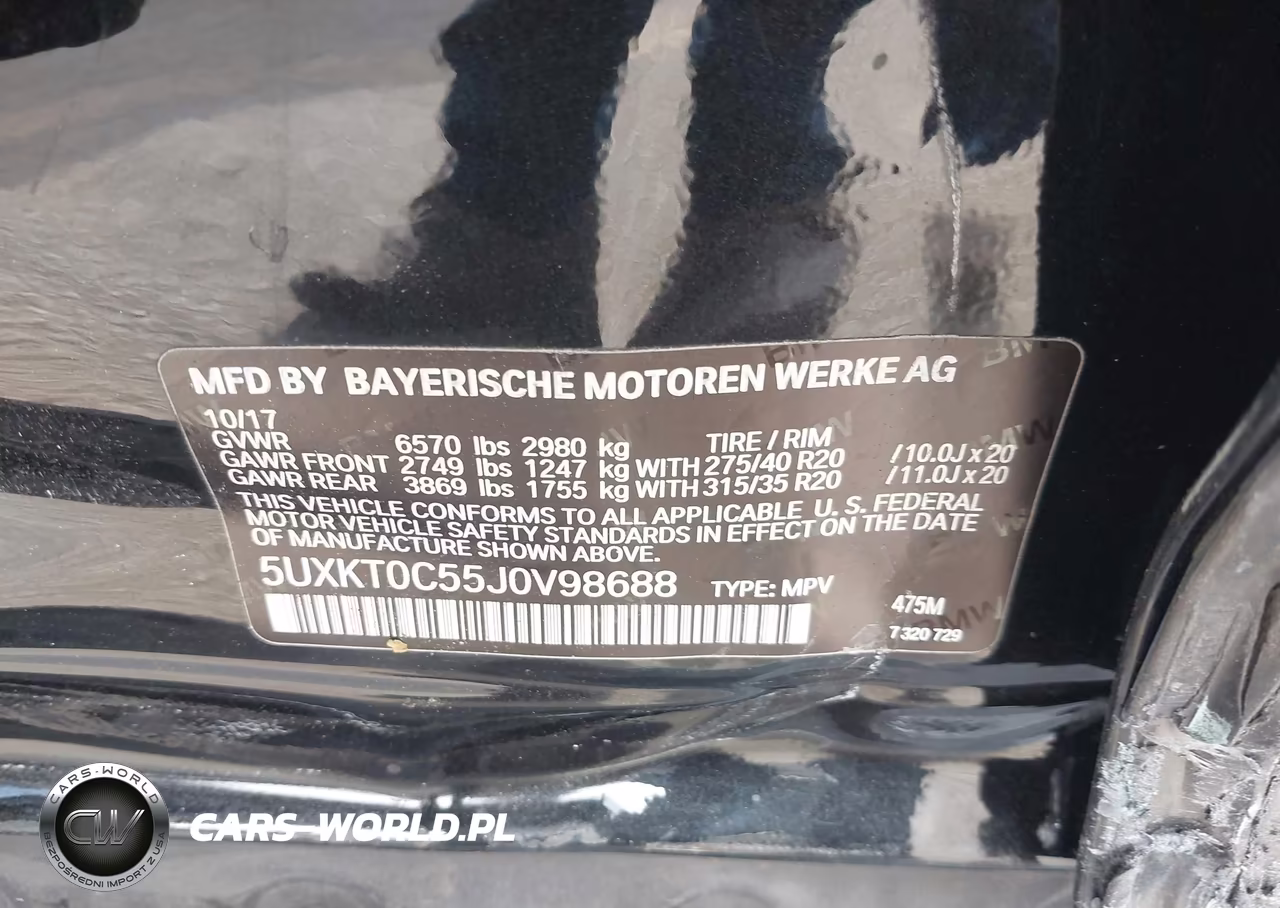 2018 BMW X5 Edrive xDrive40E Iperformance VIN:5UXKT0C55J0V98688 - 9