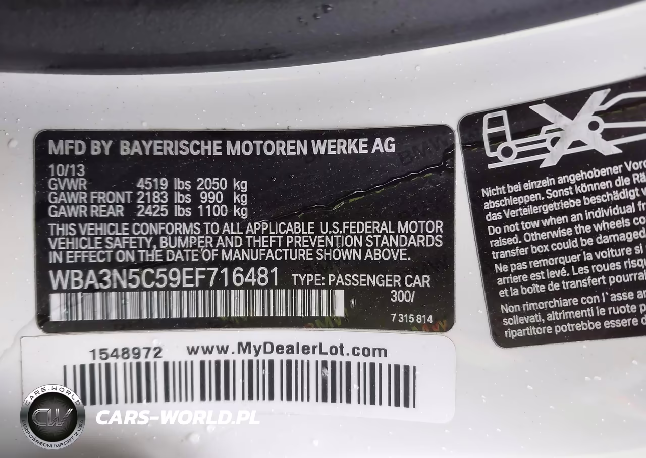 2014 BMW 428I xDrive VIN:WBA3N5C59EF716481 - 9