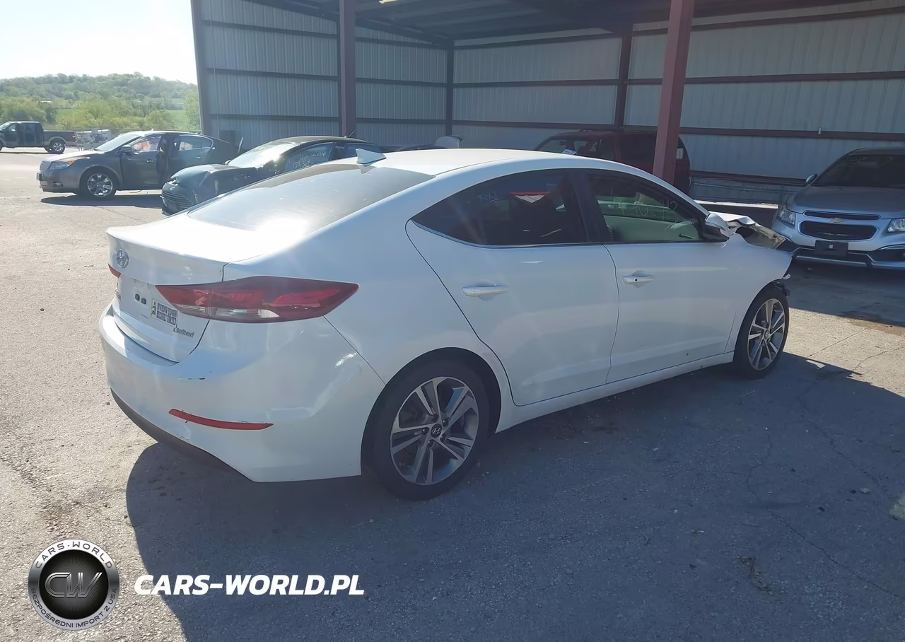 2018 Hyundai Elantra Limited VIN:5NPD84LF0JH376851 - 4