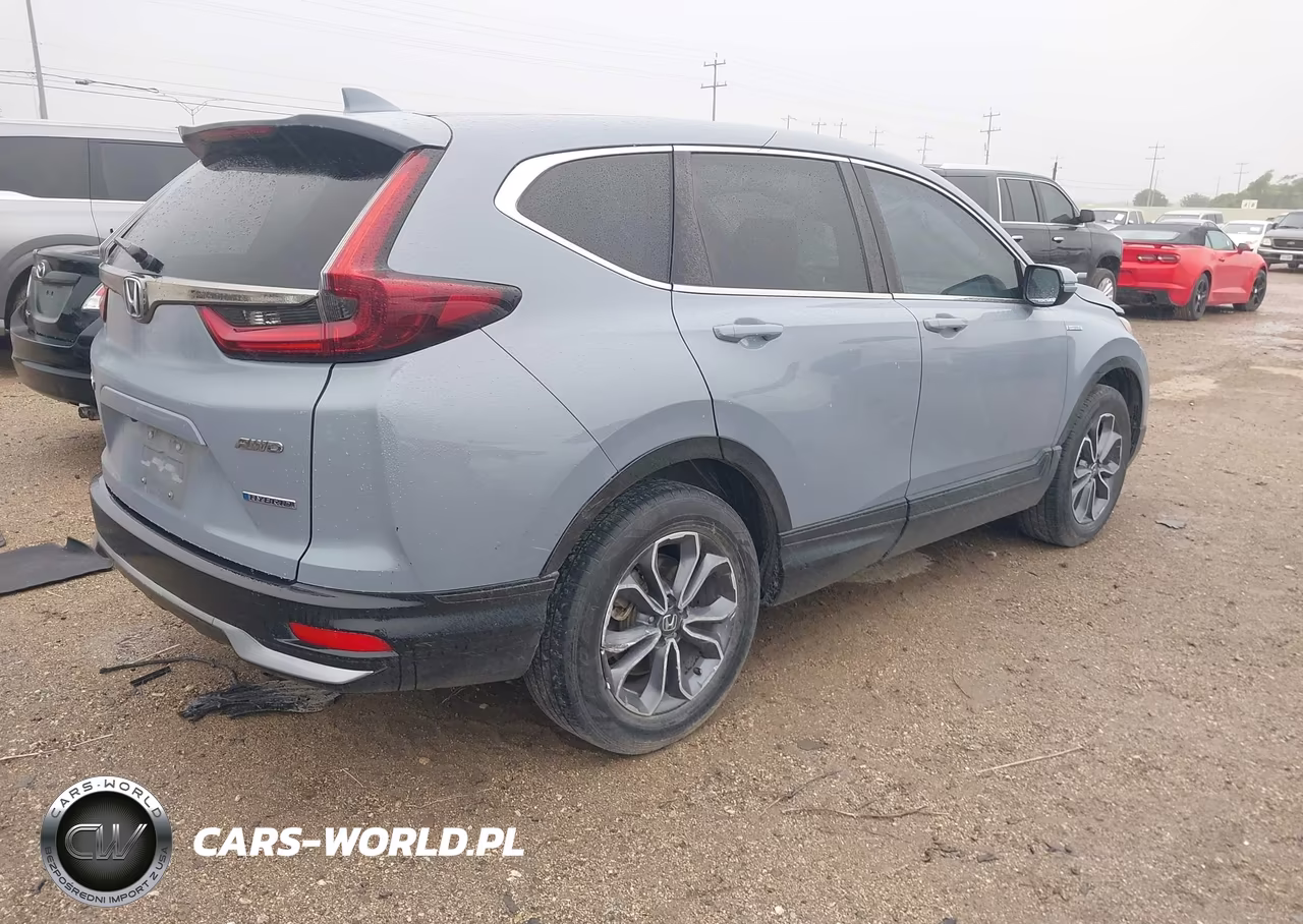 2022 Honda Cr-V Hybrid Ex-L VIN:5J6RT6H88NL013302 - 4