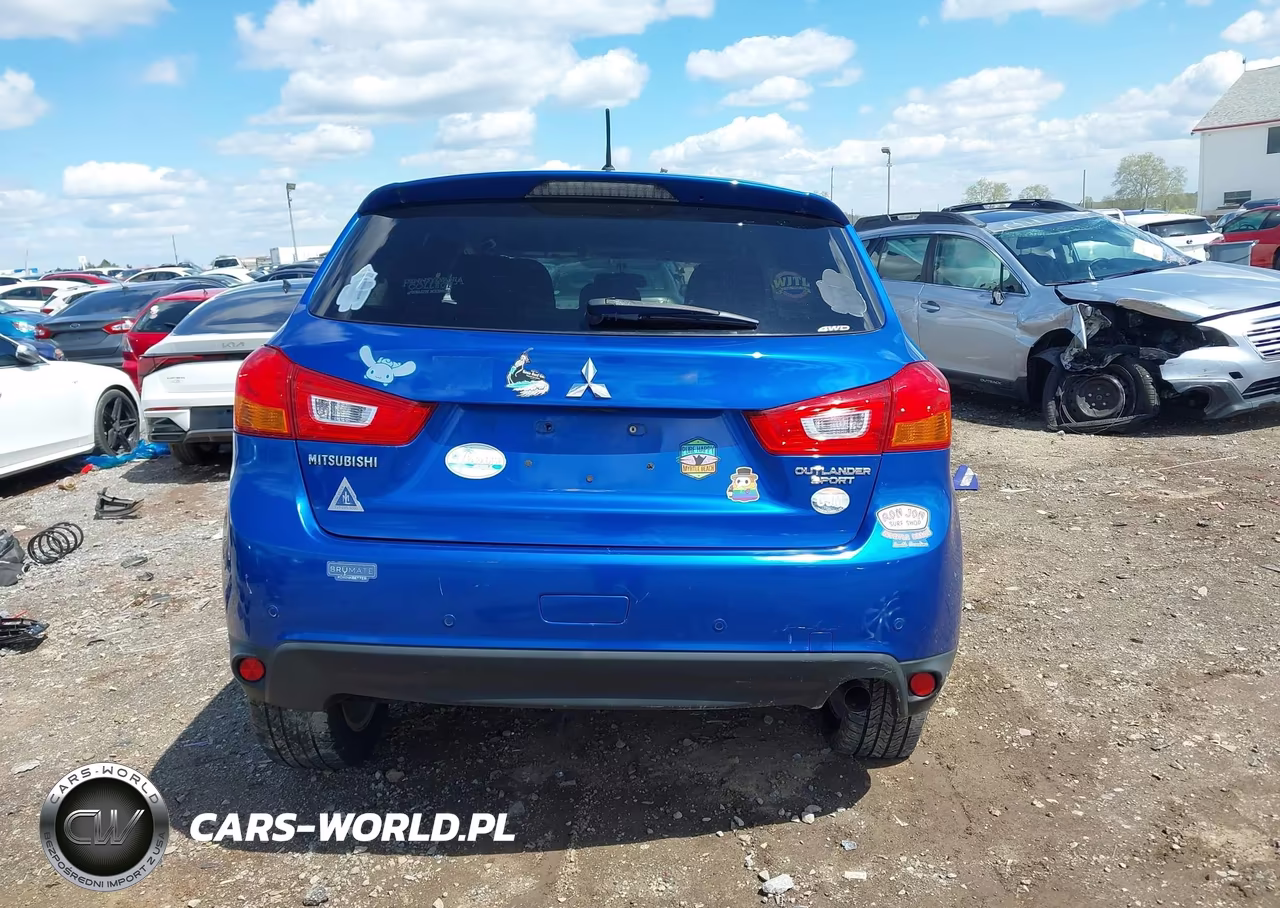 2015 Mitsubishi Outlander Sport Es VIN:4A4AR3AUXFE030303 - 15