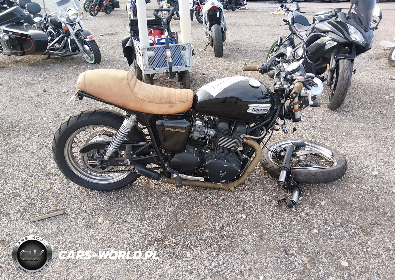 2008 Triumph Motorcycle Bonneville VIN:SMT900K128T329632 - 13