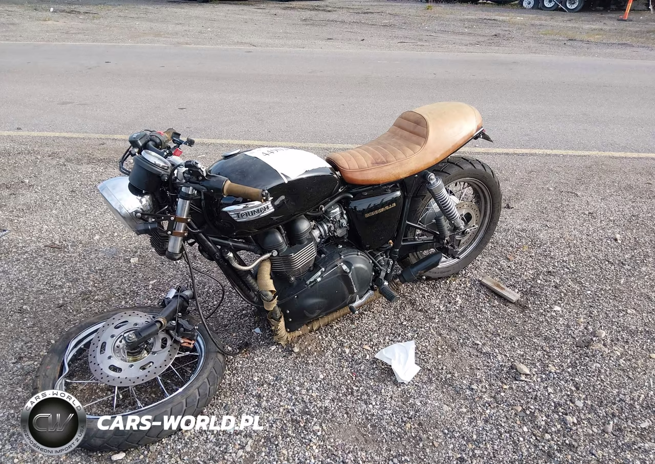 2008 Triumph Motorcycle Bonneville VIN:SMT900K128T329632 - 2