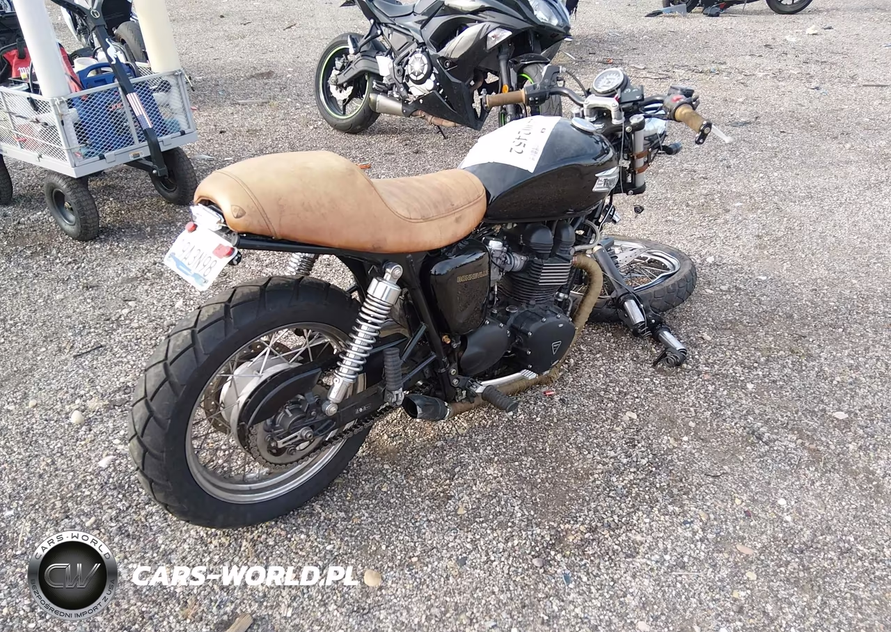 2008 Triumph Motorcycle Bonneville VIN:SMT900K128T329632 - 4