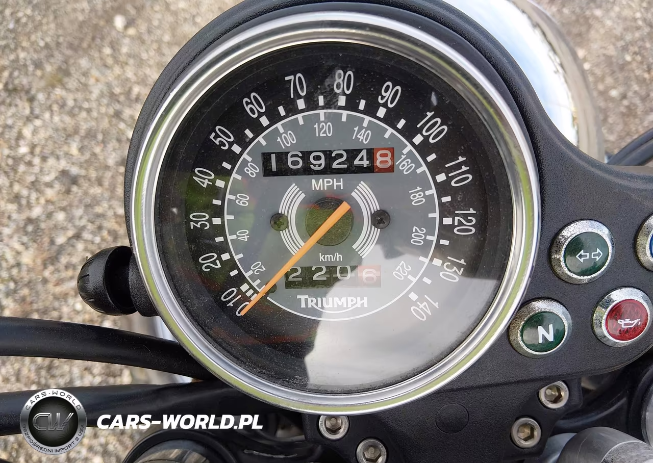 2008 Triumph Motorcycle Bonneville VIN:SMT900K128T329632 - 7