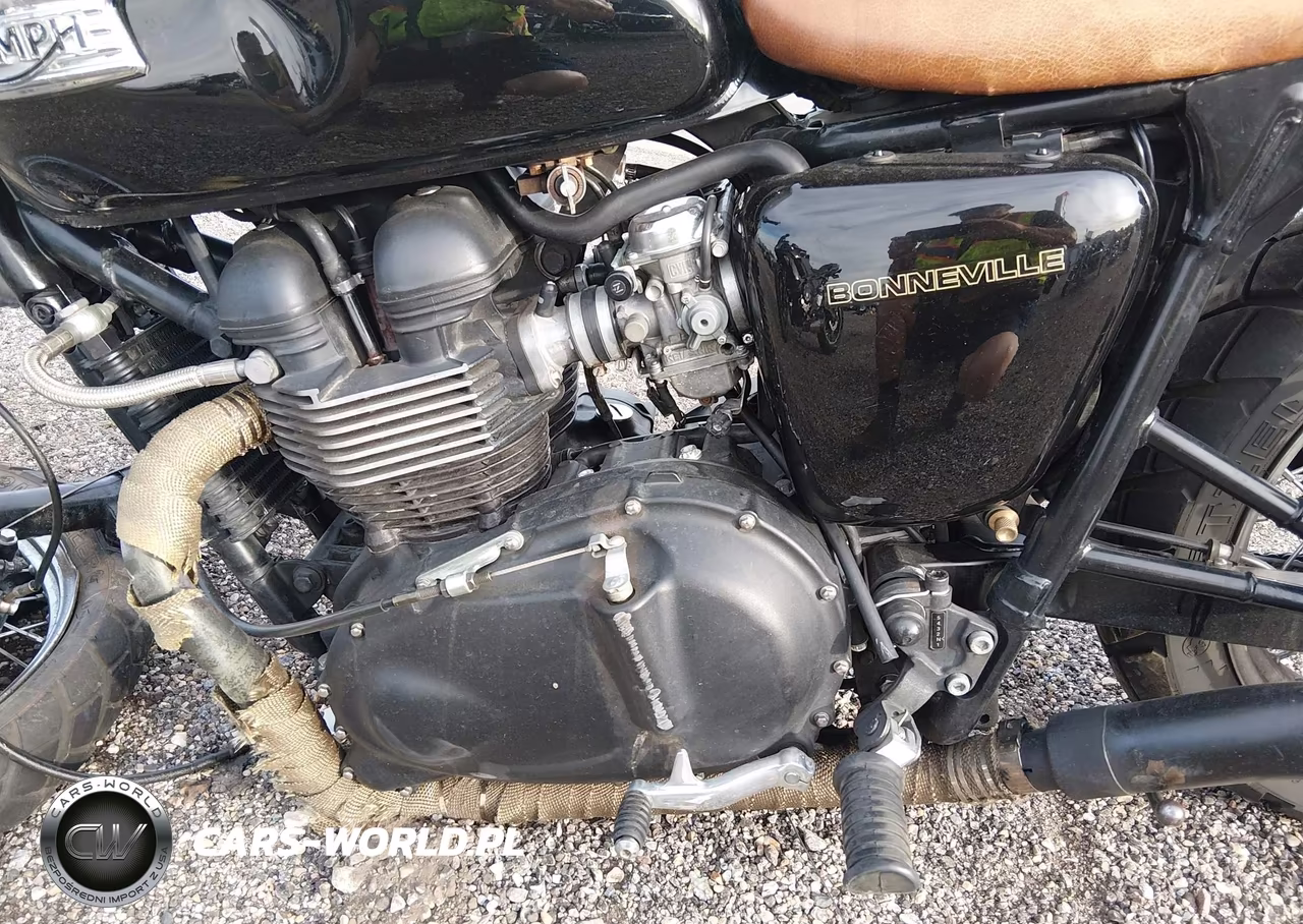 2008 Triumph Motorcycle Bonneville VIN:SMT900K128T329632 - 9