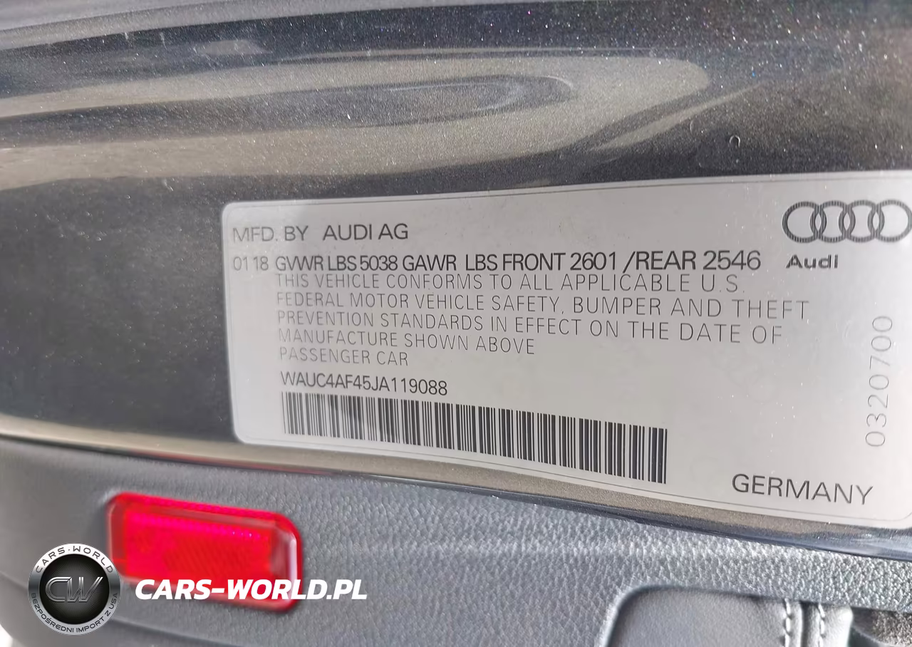 2018 Audi S4 3.0T Premium Plus VIN:WAUC4AF45JA119088 - 9