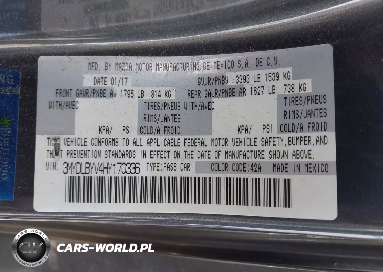 2017 Toyota Yaris Ia VIN:3MYDLBYV4HY170336 - 9
