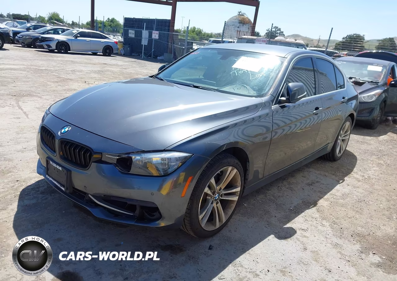 2017 BMW 330I VIN:WBA8B9G3XHNU55581 - 2