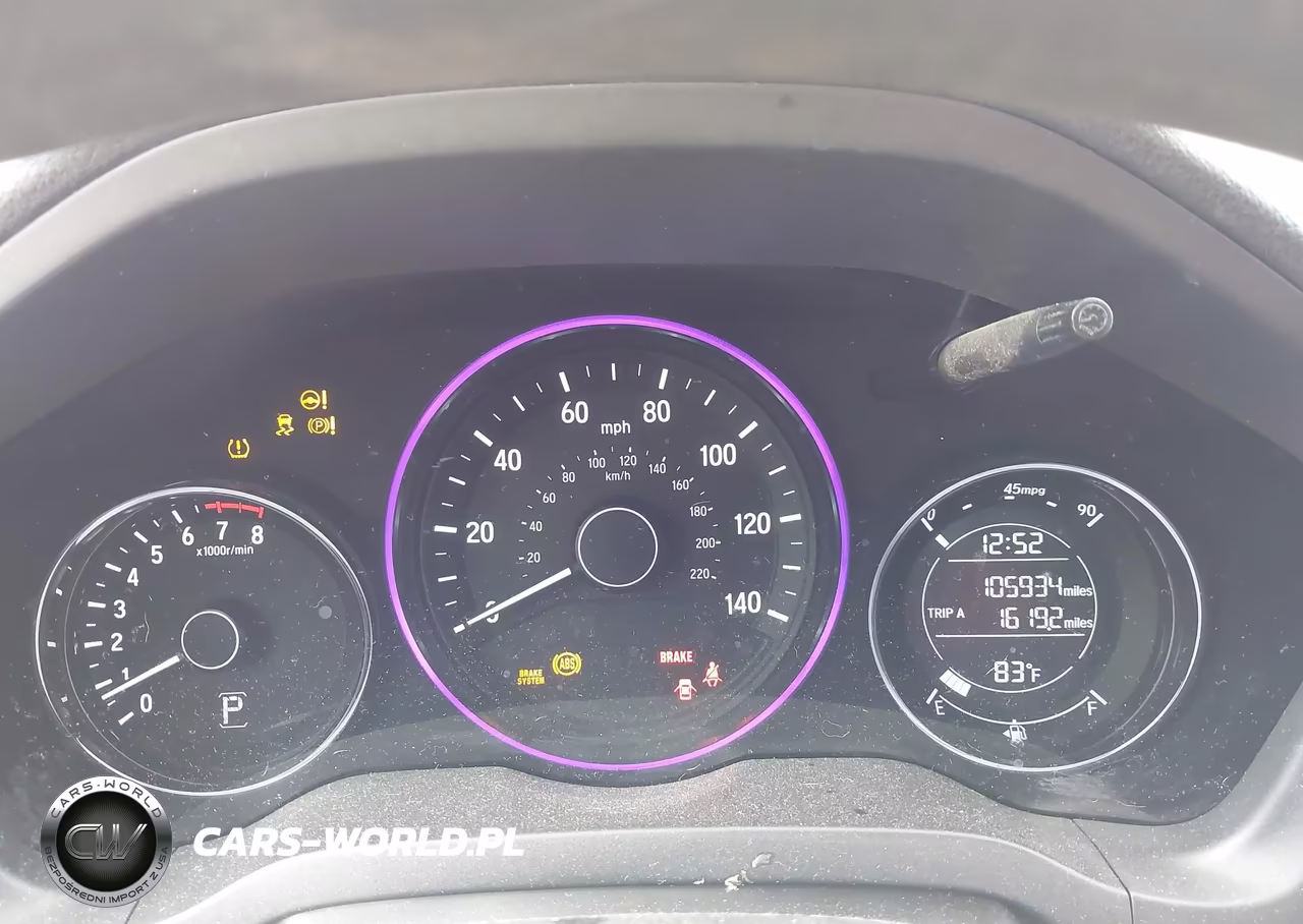 2019 Honda Hr-V Lx VIN:3CZRU5H34KG704508 - 7
