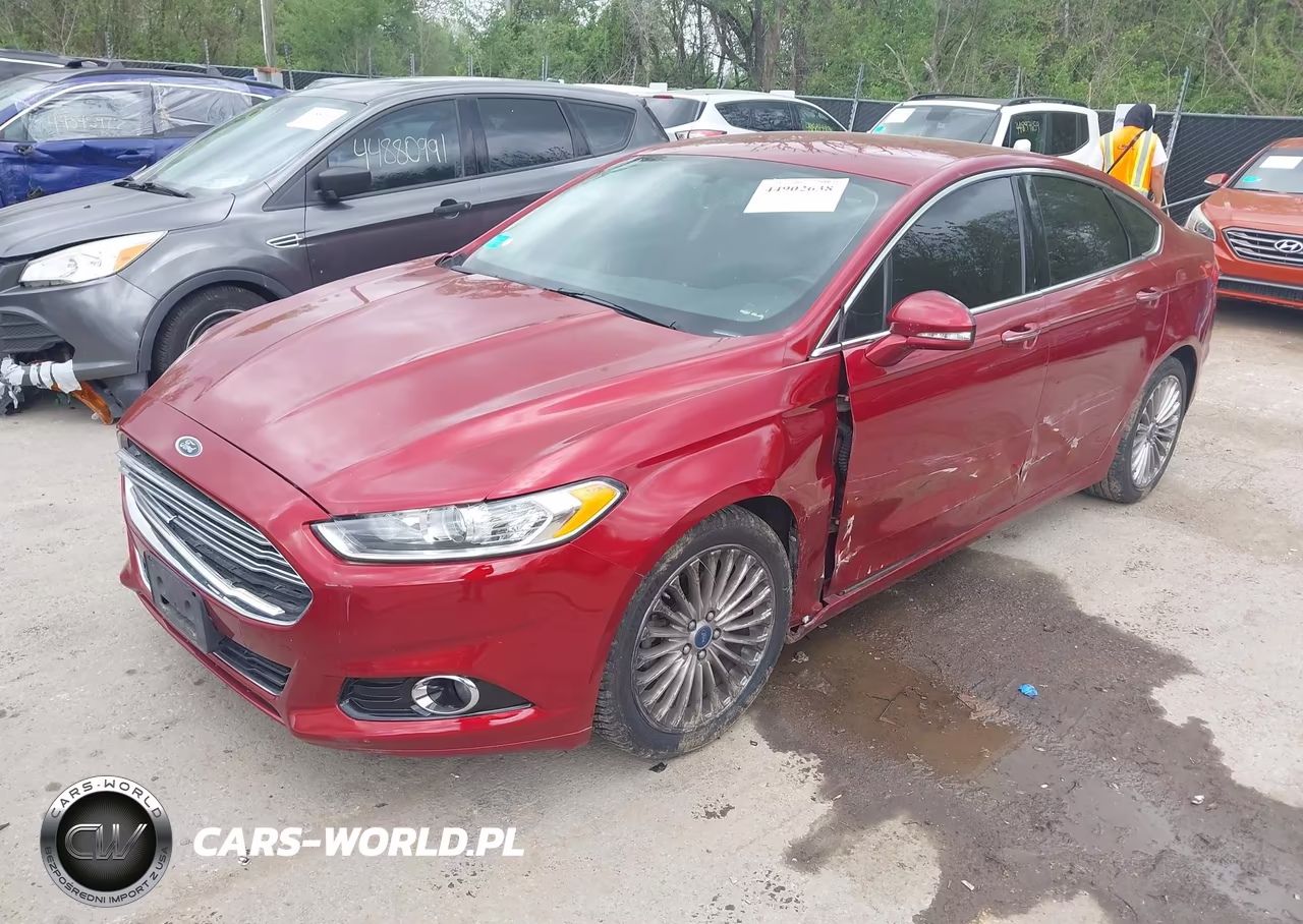 2013 Ford Fusion Titanium VIN:3FA6P0K96DR124139 - 2