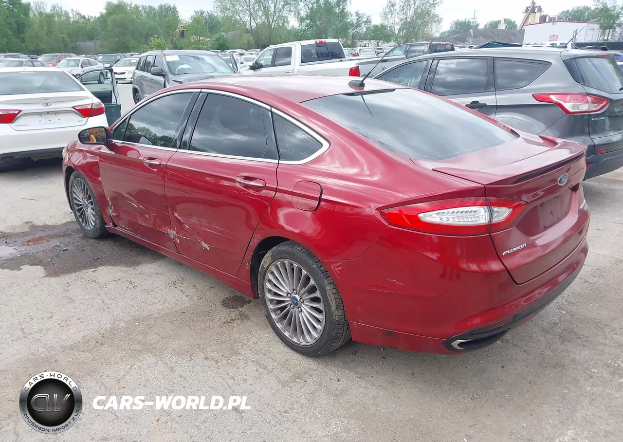 2013 Ford Fusion Titanium VIN:3FA6P0K96DR124139 - 3