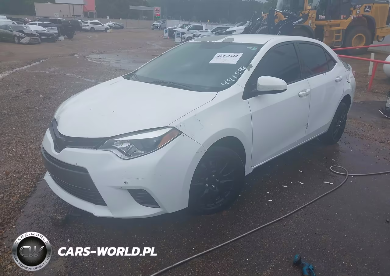 2016 Toyota Corolla Le VIN:5YFBURHE6GP441598 - 2
