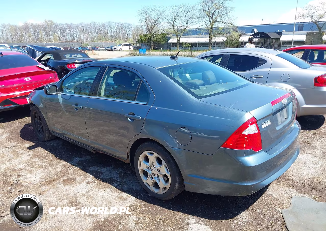 2011 Ford Fusion Se VIN:3FAHP0HAXBR104998 - 3
