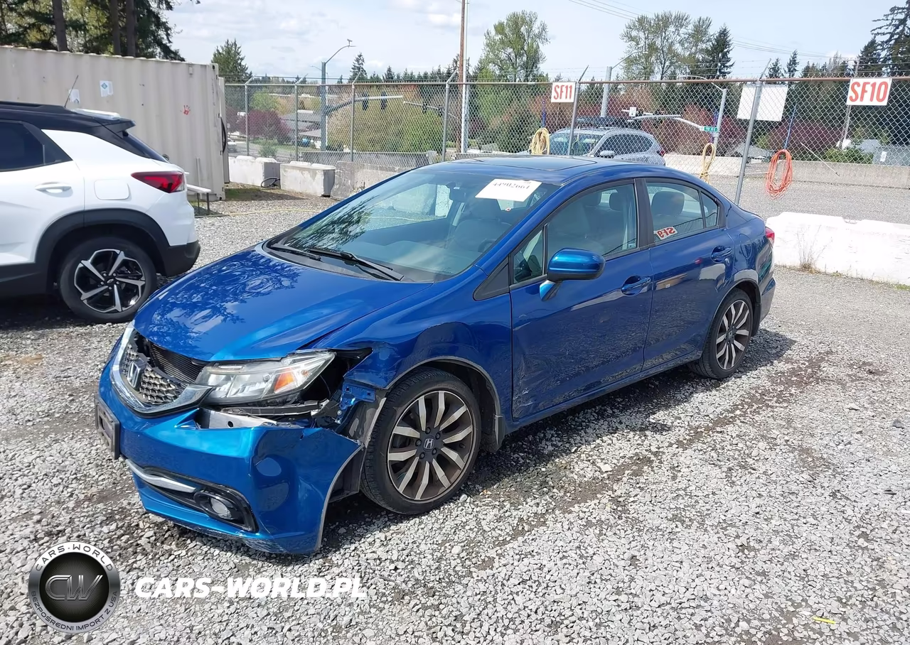 2015 Honda Civic Ex-L VIN:19XFB2F94FE211255 - 2