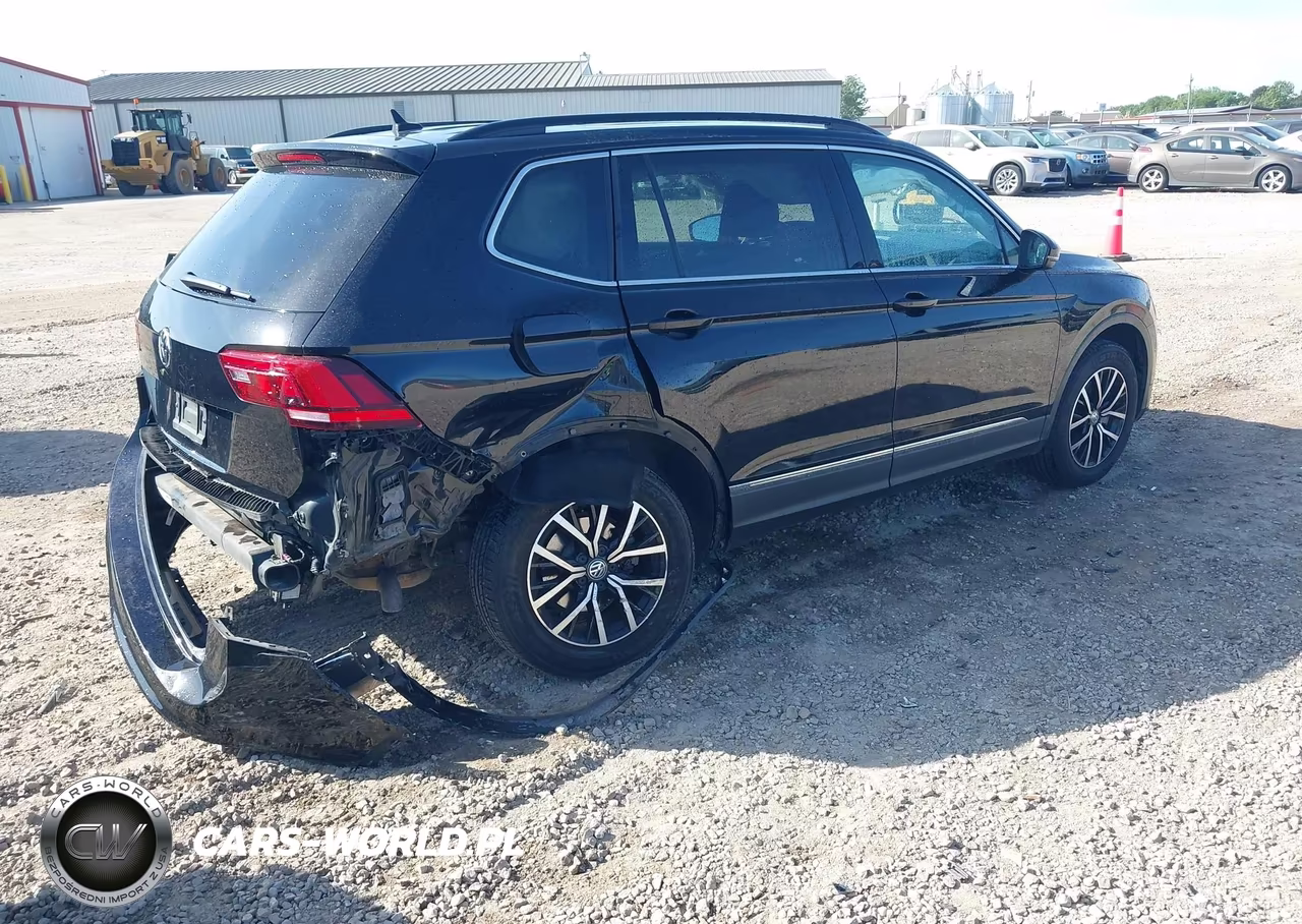 2021 Volkswagen Tiguan 2.0T Se-2.0T Se R-Line Black-2.0T Sel VIN:3VV3B7AX2MM080644 - 4