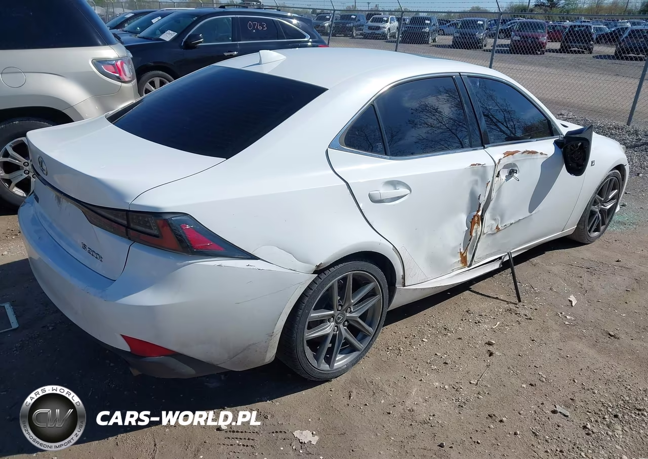 2016 Lexus Is 200T VIN:JTHBA1D20G5032689 - 4