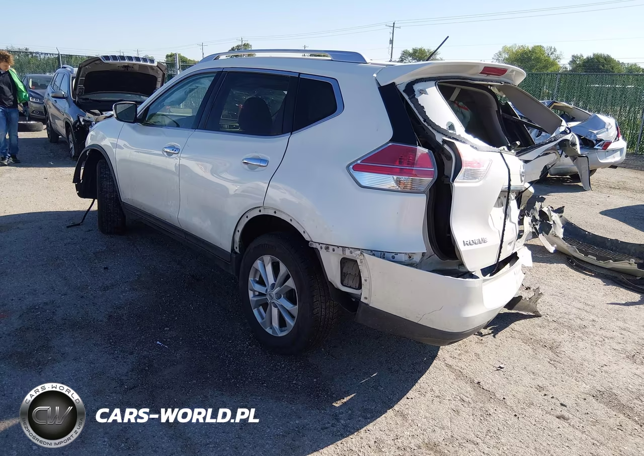 2016 Nissan Rogue S-Sl-Sv VIN:KNMAT2MT7GP714575 - 3