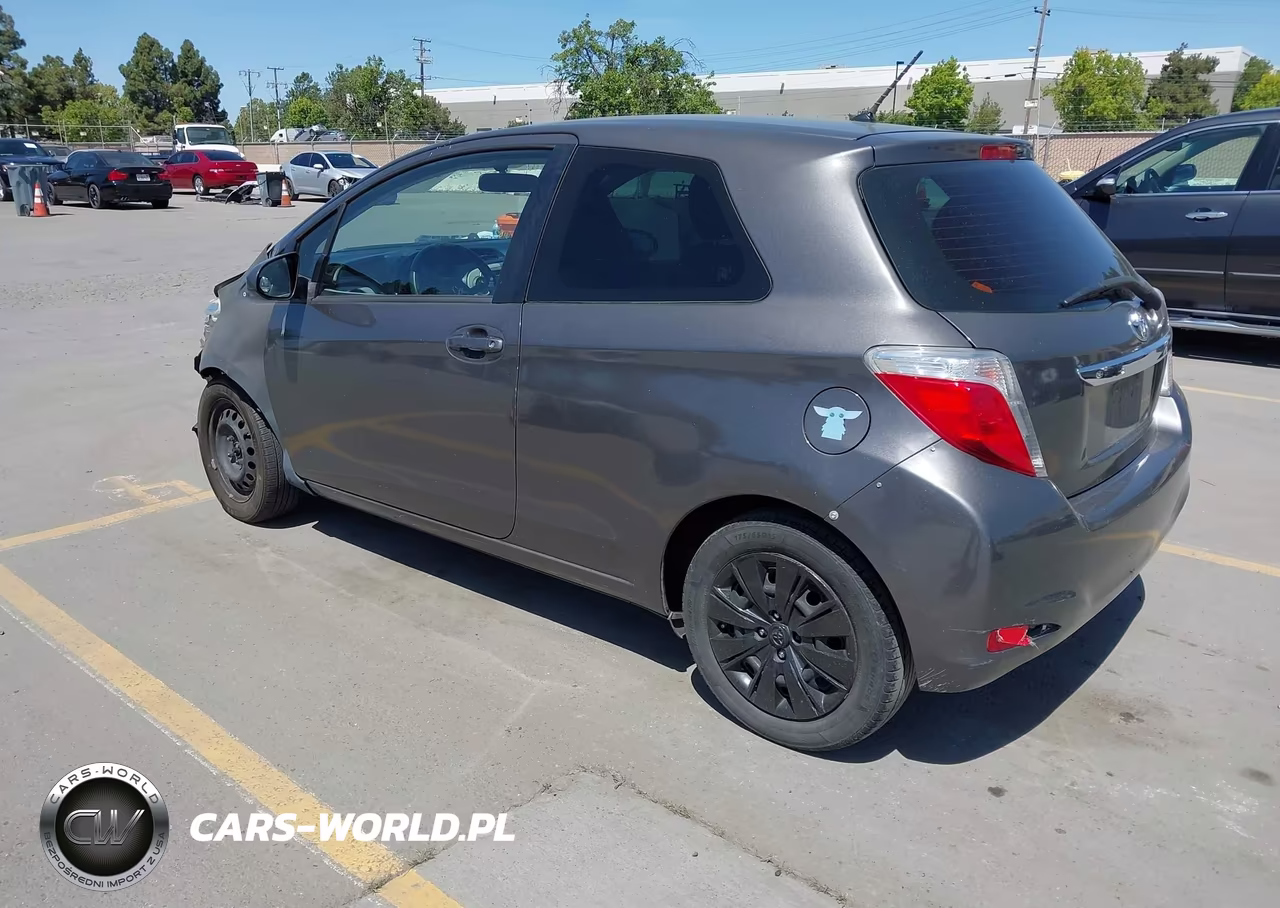 2013 Toyota Yaris L VIN:JTDJTUD35DD550591 - 3