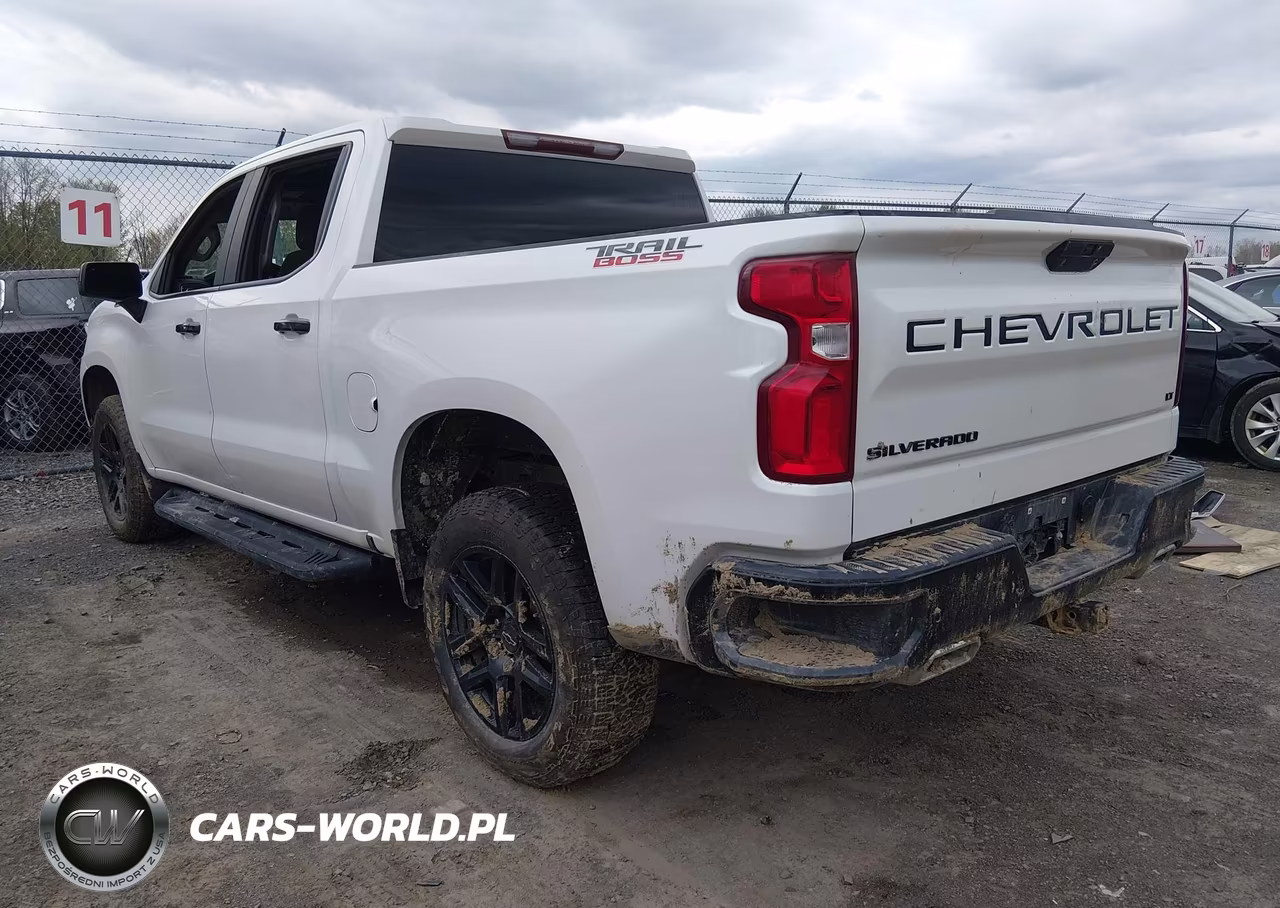 2022 Chevrolet Silverado 1500 Ltd 4Wd Short Bed Lt Trail Boss VIN:3GCUYFET0NG194175 - 3