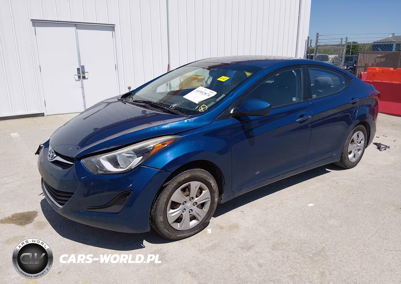 2016 Hyundai Elantra Se VIN:KMHDH4AE8GU545180 - 2