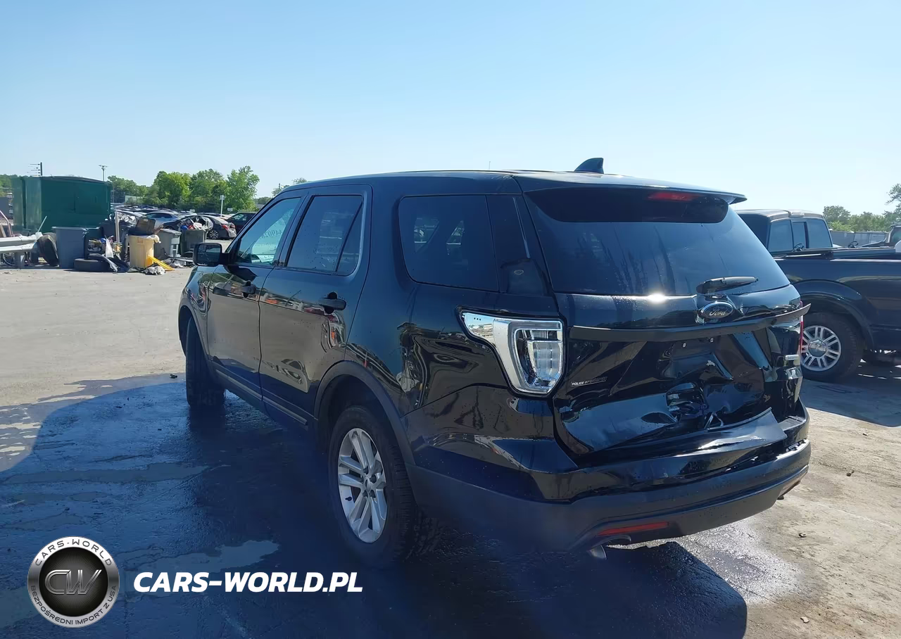 2016 Ford Utility Police Interceptor VIN:1FM5K8AT2GGD04967 - 3