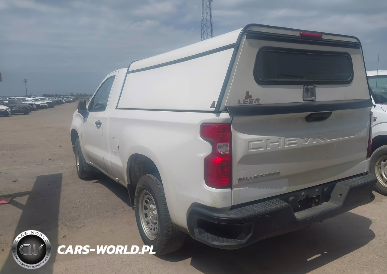 2023 Chevrolet Silverado 1500 2Wd Standard Bed Wt VIN:3GCNAAEK7PG365221 - 3