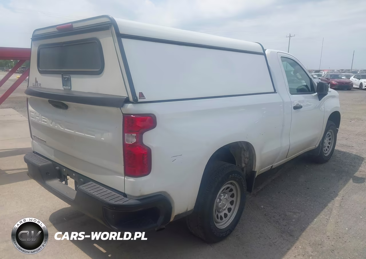 2023 Chevrolet Silverado 1500 2Wd Standard Bed Wt VIN:3GCNAAEK7PG365221 - 4