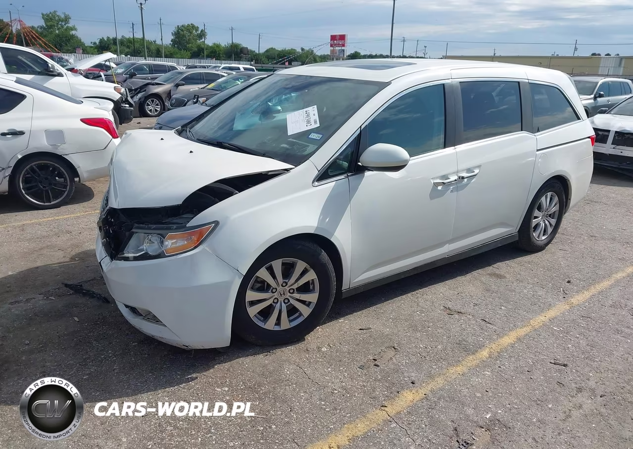 2016 Honda Odyssey Ex-L VIN:5FNRL5H63GB105597 - 2