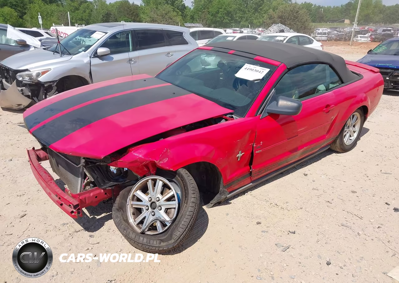 2008 Ford Mustang V6 Deluxe-V6 Premium VIN:1ZVHT84N085182079 - 2