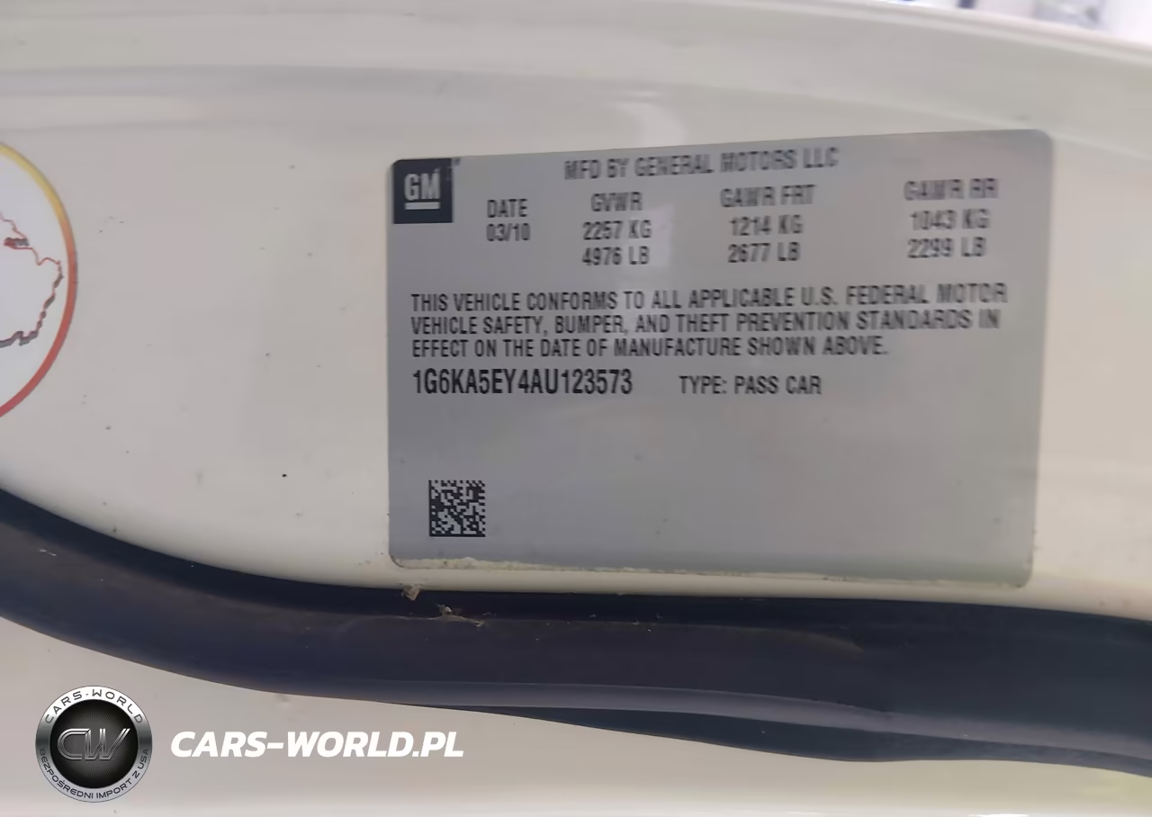 2010 Cadillac Dts Standard VIN:1G6KA5EY4AU123573 - 9
