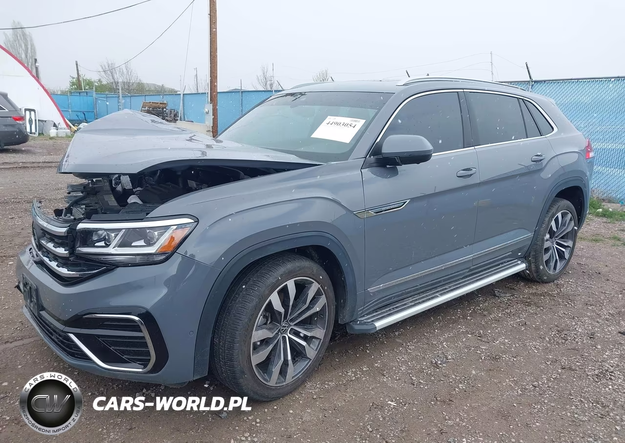 2021 Volkswagen Atlas Cross Sport 3.6L V6 Sel Premium R-Line VIN:1V2FE2CA3MC214155 - 2