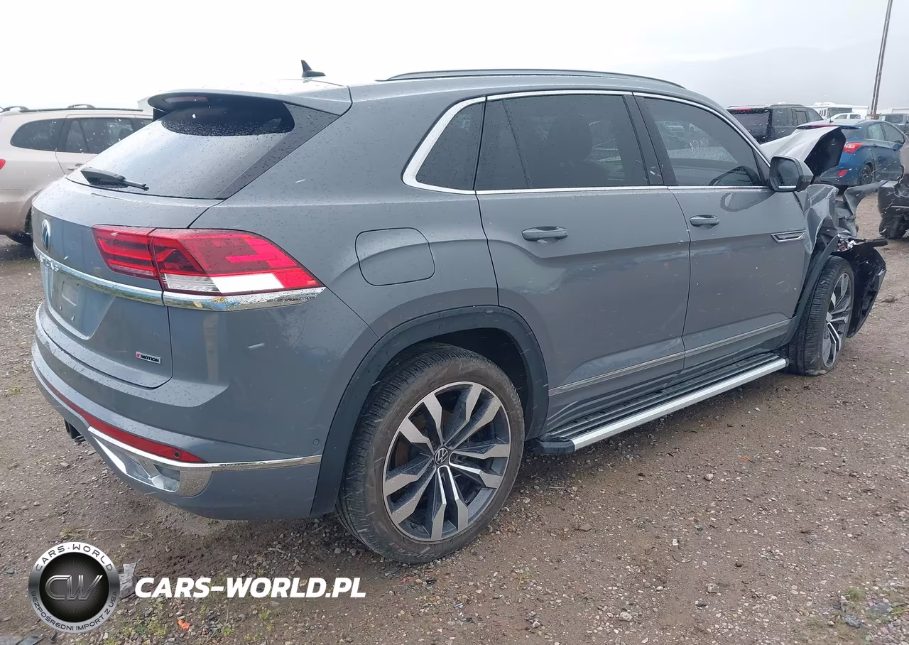 2021 Volkswagen Atlas Cross Sport 3.6L V6 Sel Premium R-Line VIN:1V2FE2CA3MC214155 - 4