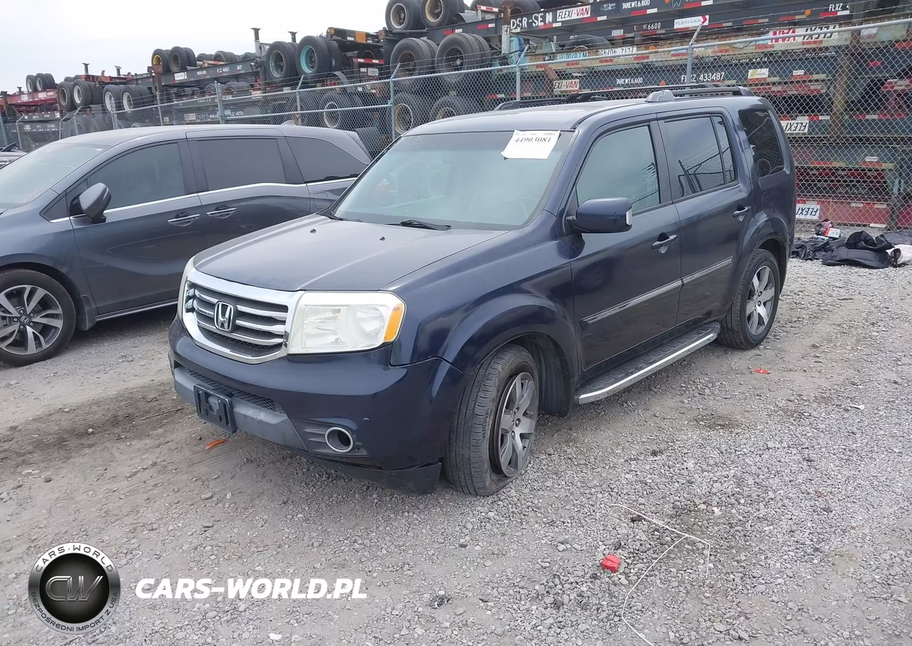 2013 Honda Pilot Touring VIN:5FNYF3H9XDB032208 - 2