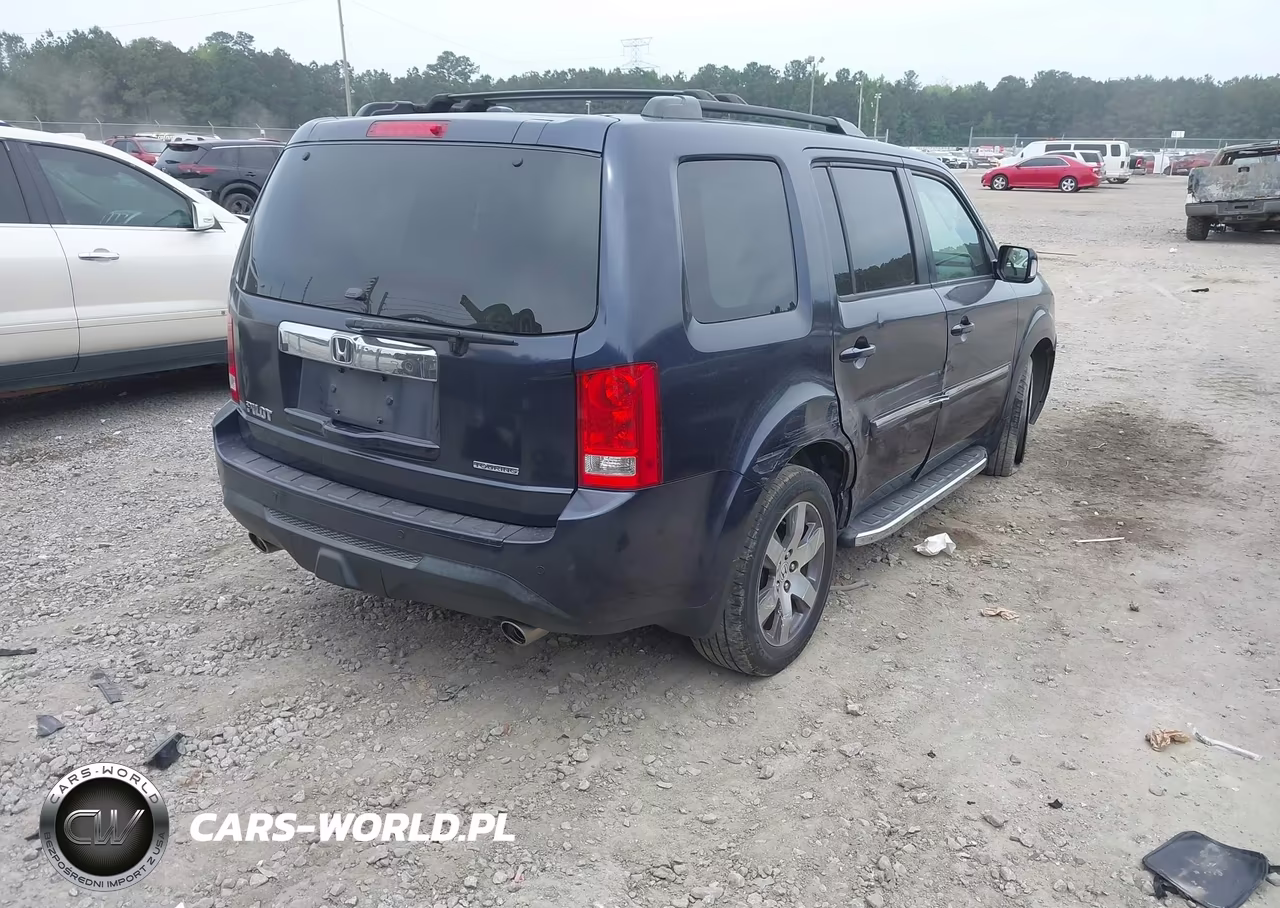 2013 Honda Pilot Touring VIN:5FNYF3H9XDB032208 - 4