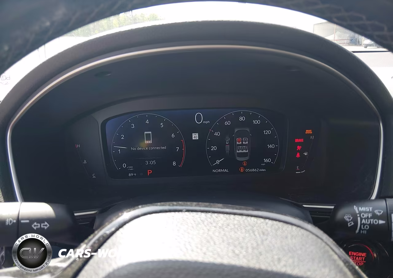 2024 Honda Civic Touring VIN:2HGFE1F94RH303459 - 7