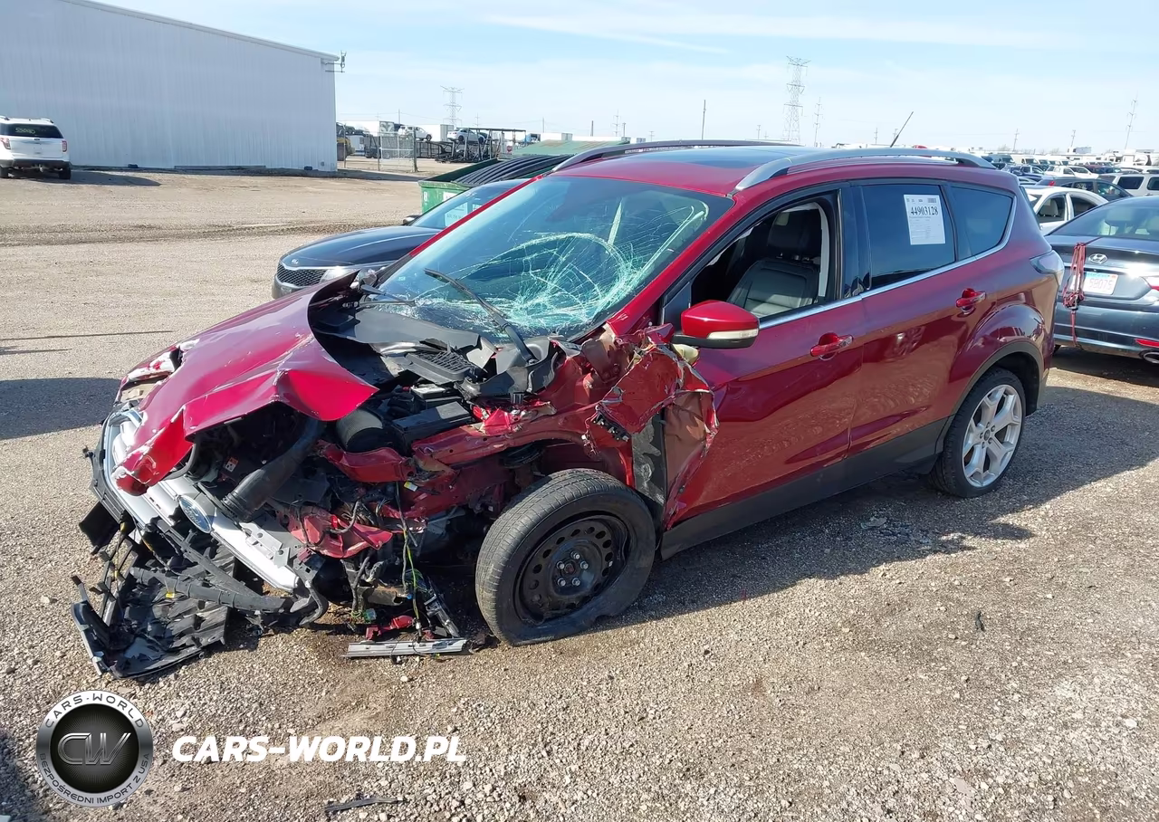 2017 Ford Escape Titanium VIN:1FMCU9J96HUA77412 - 2