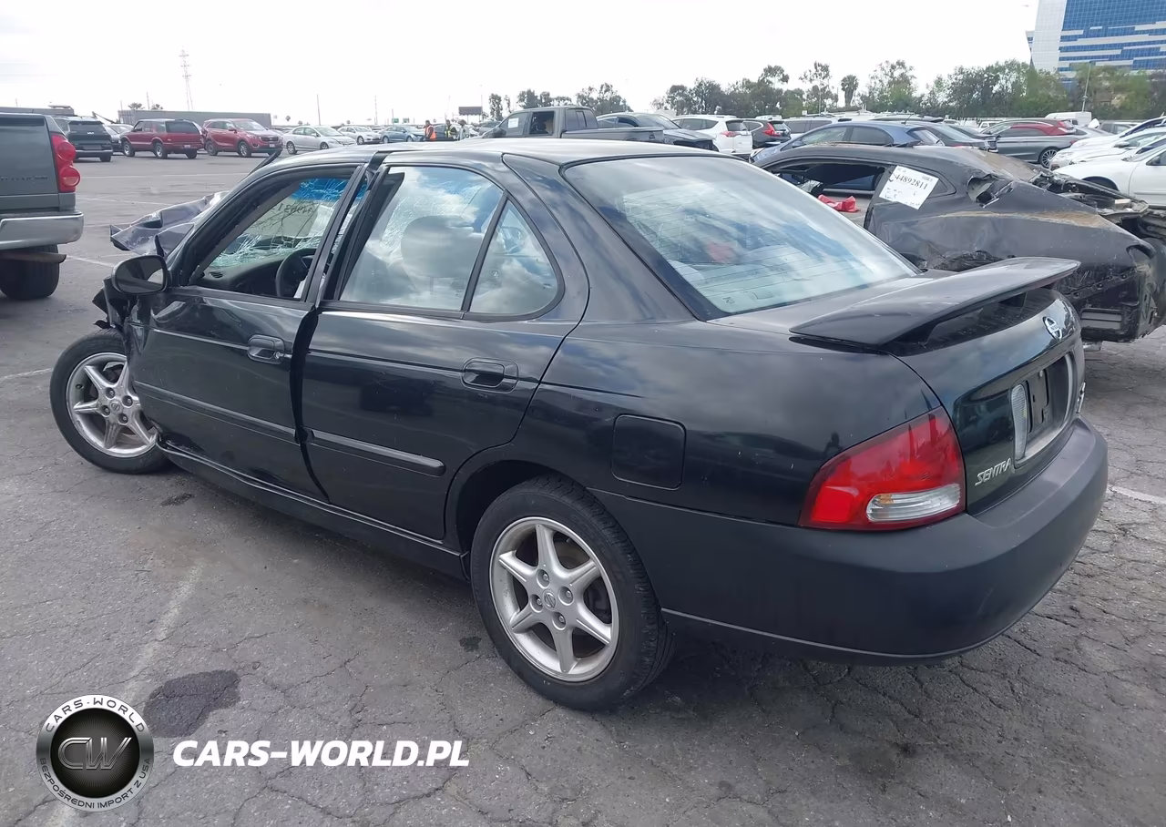 2002 Nissan Sentra Se-R VIN:3N1AB51A72L727244 - 3