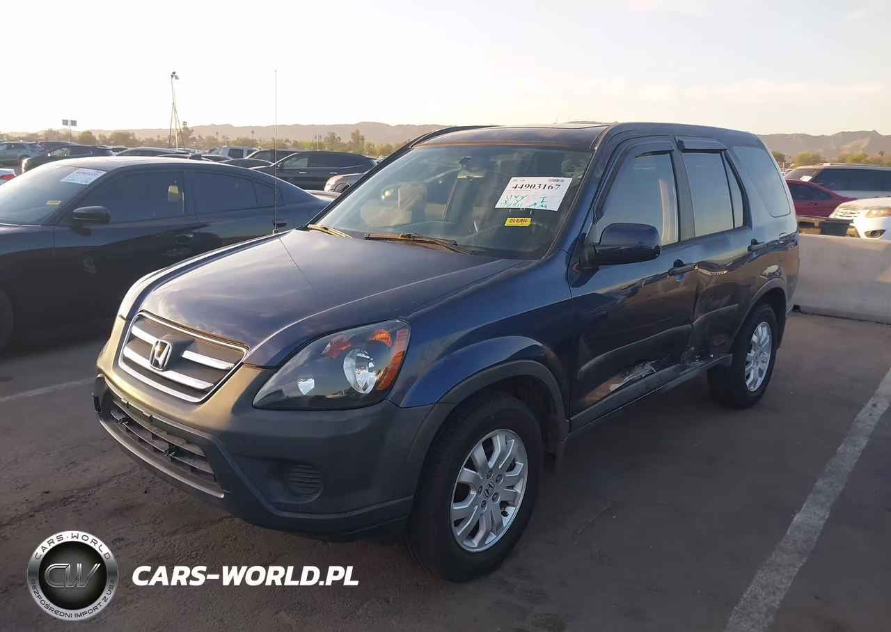 2006 Honda Cr-V Ex VIN:JHLRD78866C016695 - 2