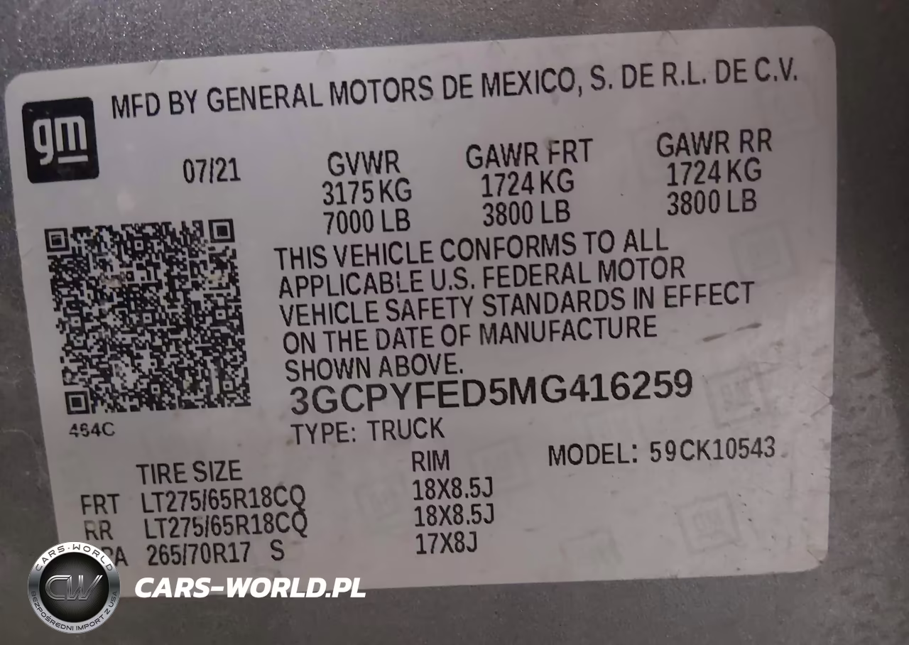 2021 Chevrolet Silverado 1500 4Wd Short Bed Lt Trail Boss VIN:3GCPYFED5MG416259 - 9