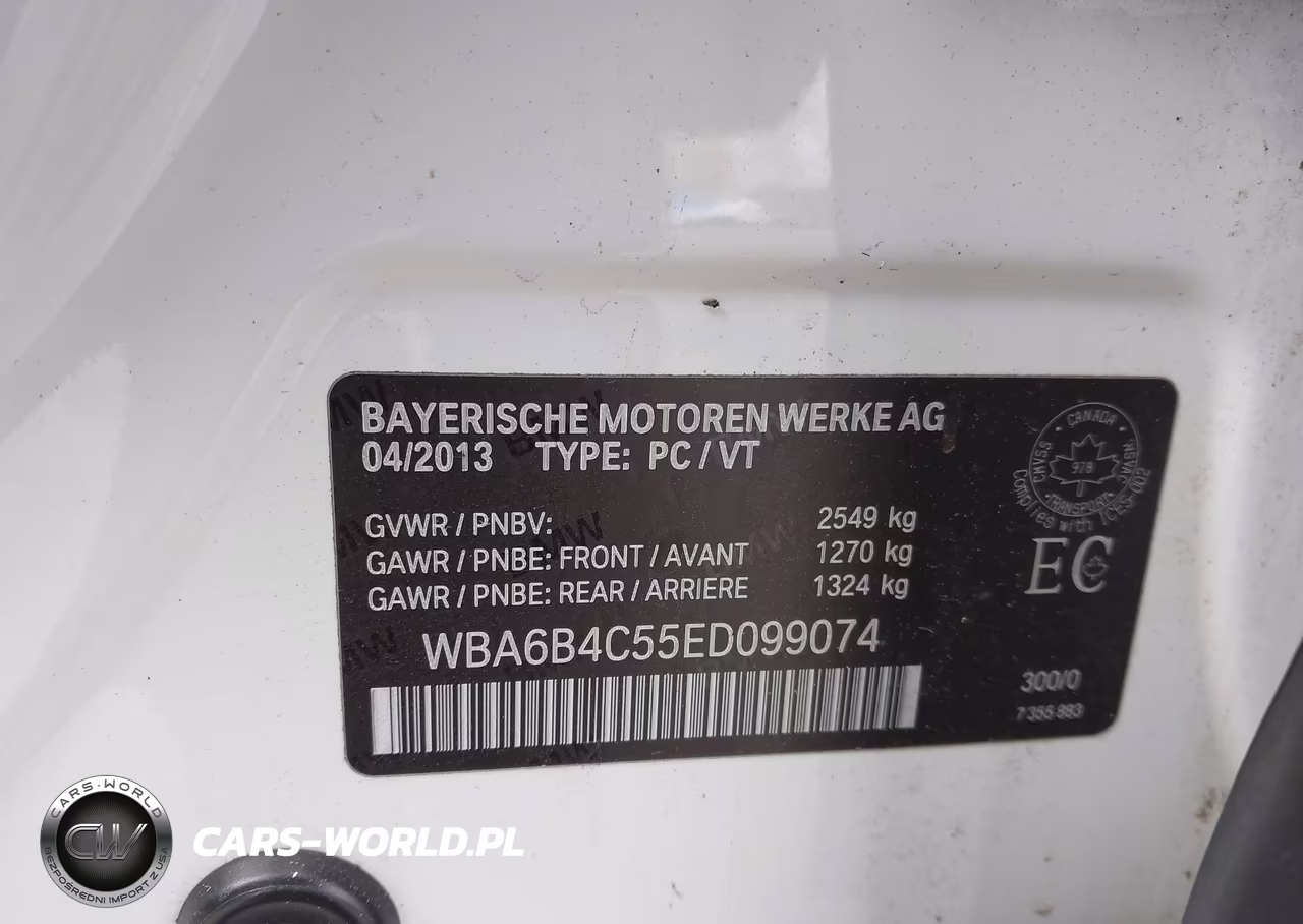 2014 BMW 650I Gran Coupe xDrive VIN:WBA6B4C55ED099074 - 9