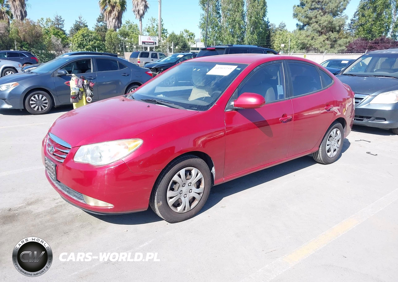 2010 Hyundai Elantra Gls VIN:KMHDU4AD8AU975964 - 2