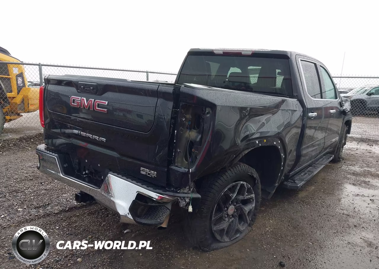 2022 GMC Sierra 1500 2Wd Short Box Slt VIN:3GTPHDED5NG658622 - 4