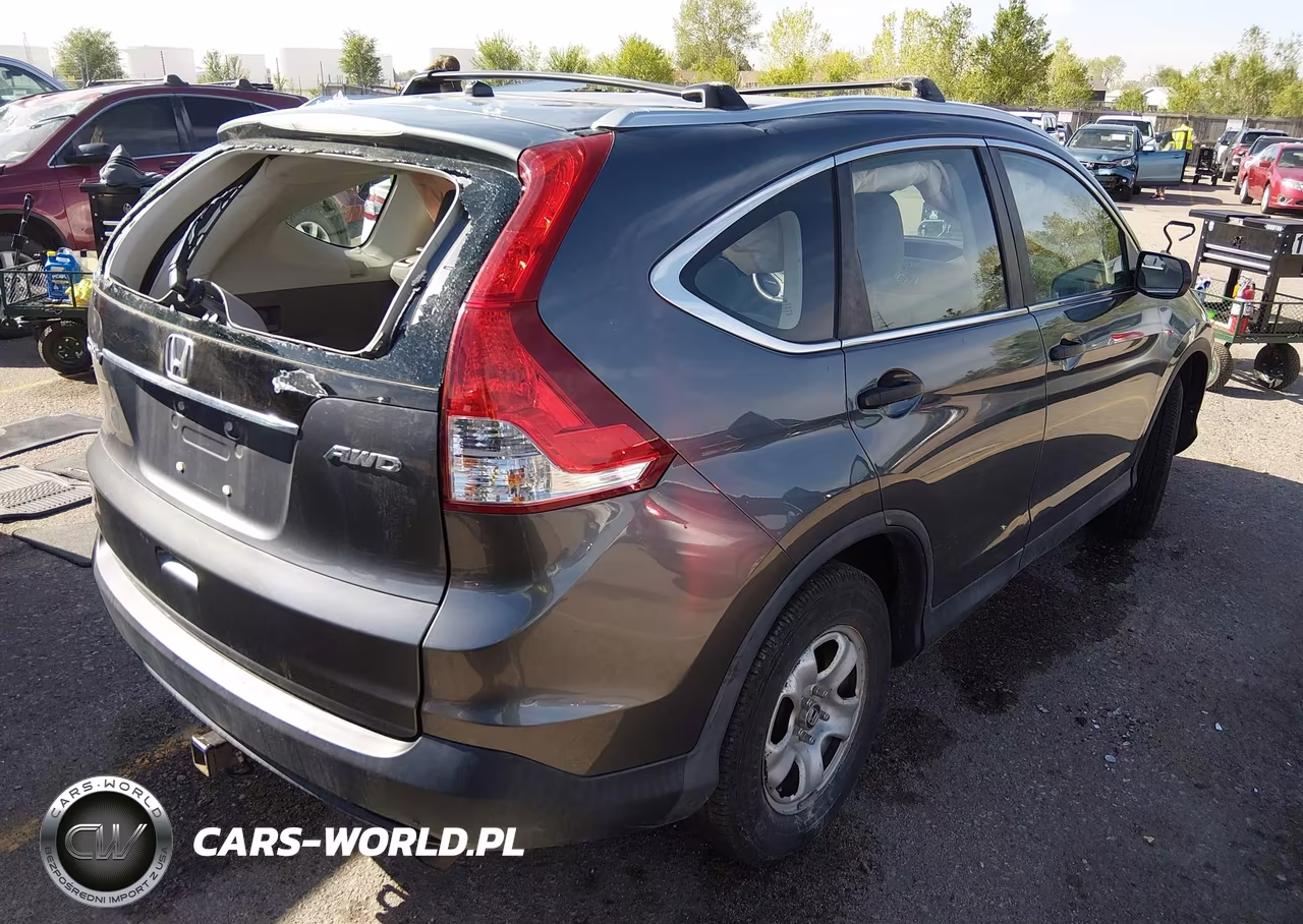2013 Honda Cr-V Lx VIN:2HKRM4H30DH643135 - 4