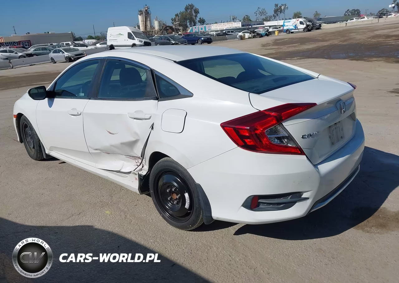 2019 Honda Civic Lx VIN:2HGFC2F60KH557726 - 3