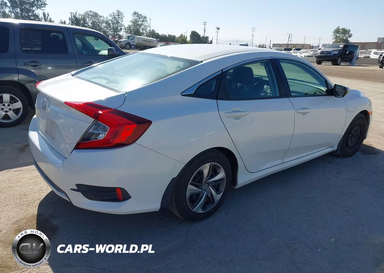2019 Honda Civic Lx VIN:2HGFC2F60KH557726 - 4